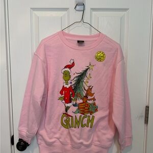 Kohl's Pink Grinch Sweatshirt